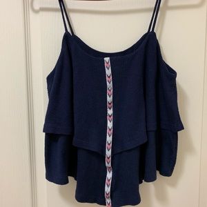 mason + mackenzie crop top
